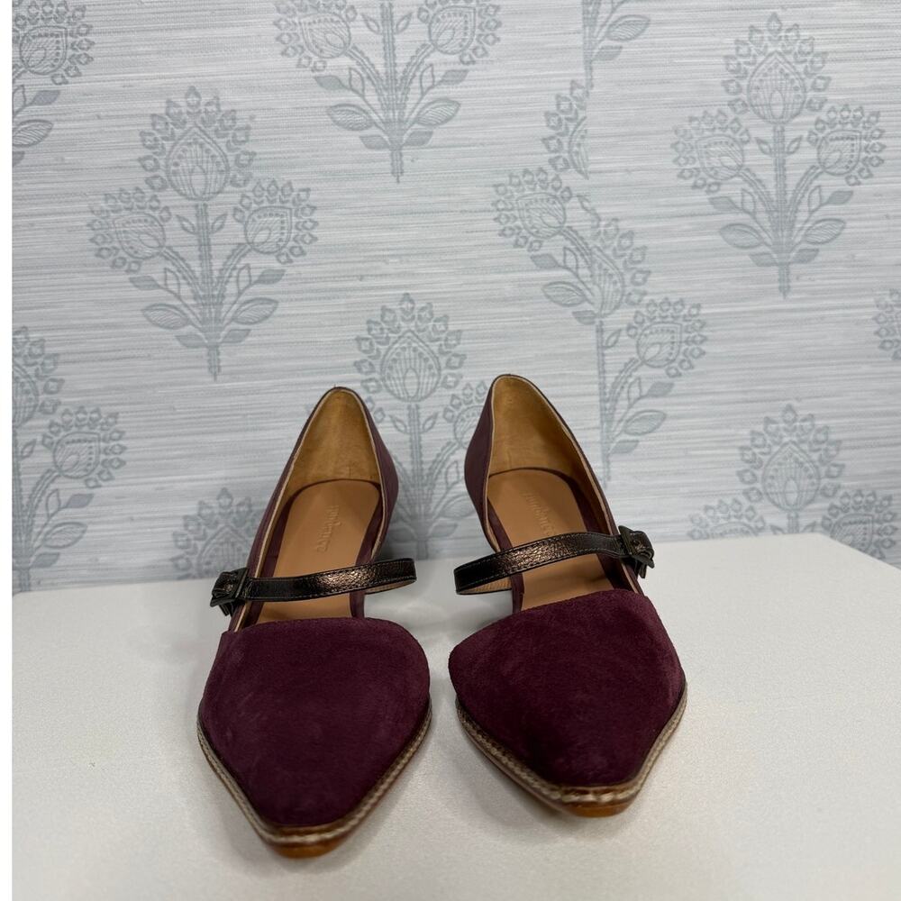 Sundance Women’s Marlowe Suede Mary Jane Pumps / Size-38-7.5 -8